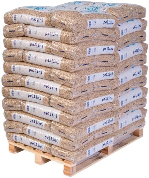 Holzpellets Premium Qualität 15 kg Säcke aus Deutschland 495 kg und 990 kg (990 kg)