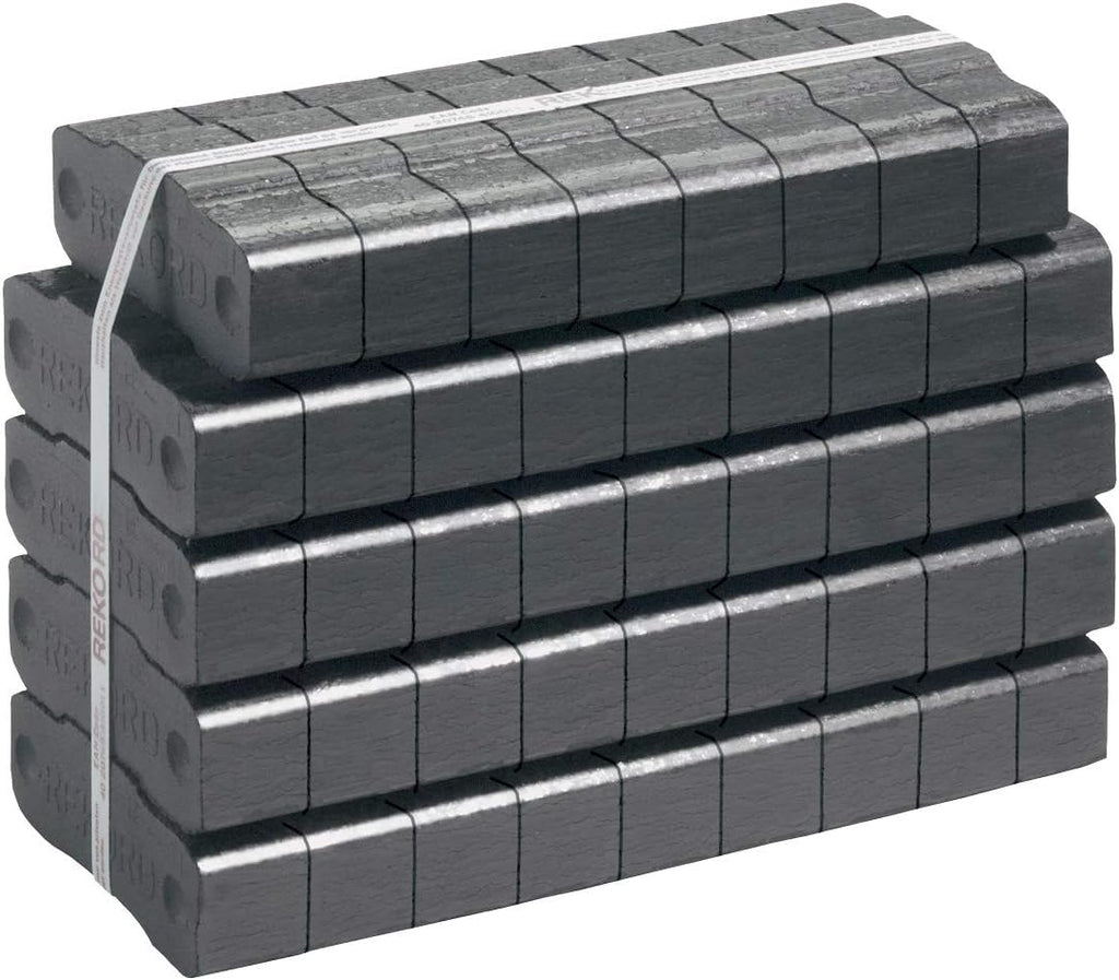 PALIGO Braunkohlebriketts 25 kg Gebinde 1 Paket Kaminbriketts Ofenbriketts Braunkohlebriketts Bündel Holzkohle Gluthalter Schallplatte
