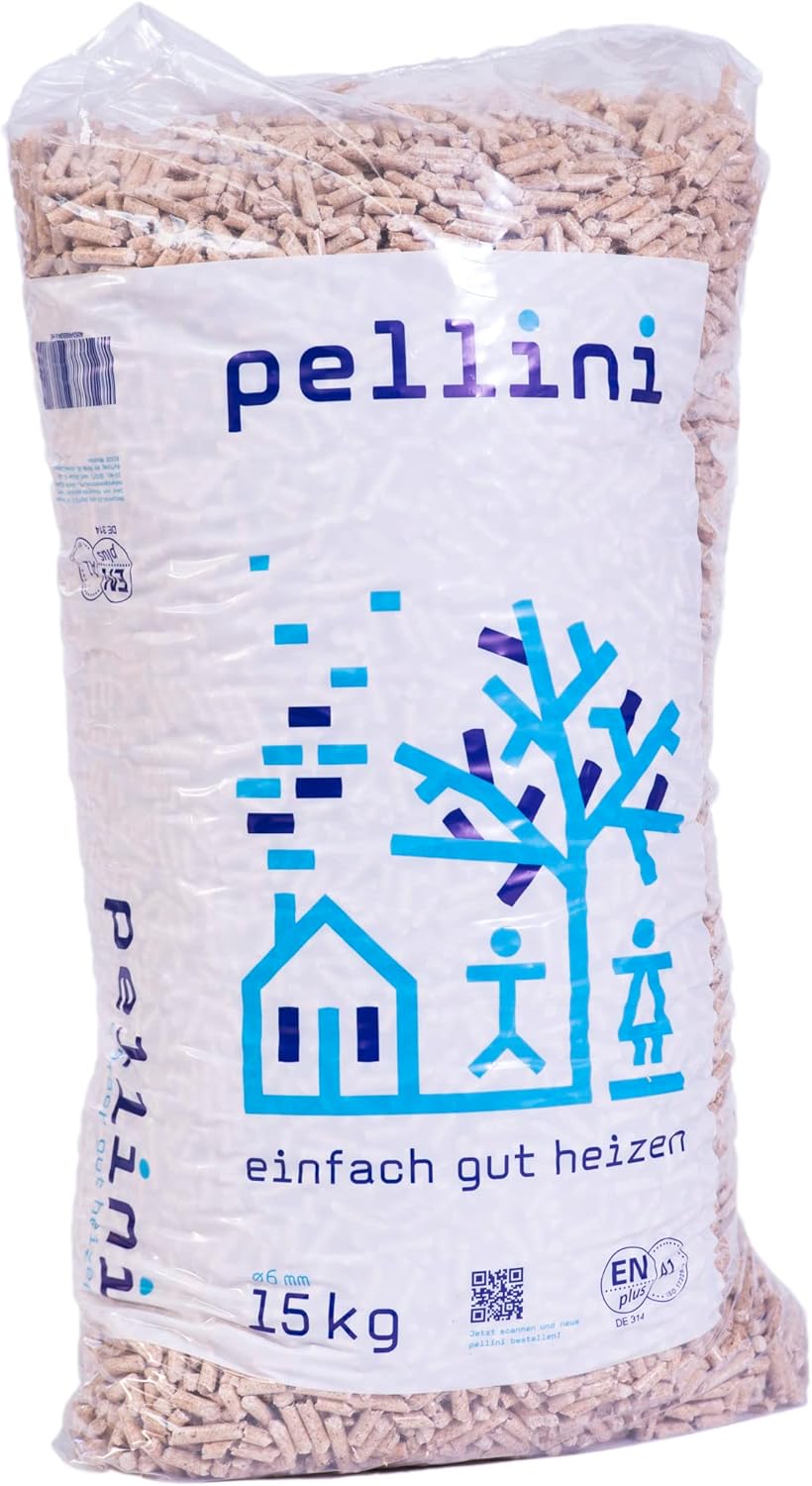 Holzpellets Premium Qualität 15 kg Säcke aus Deutschland 495 kg und 990 kg (990 kg)