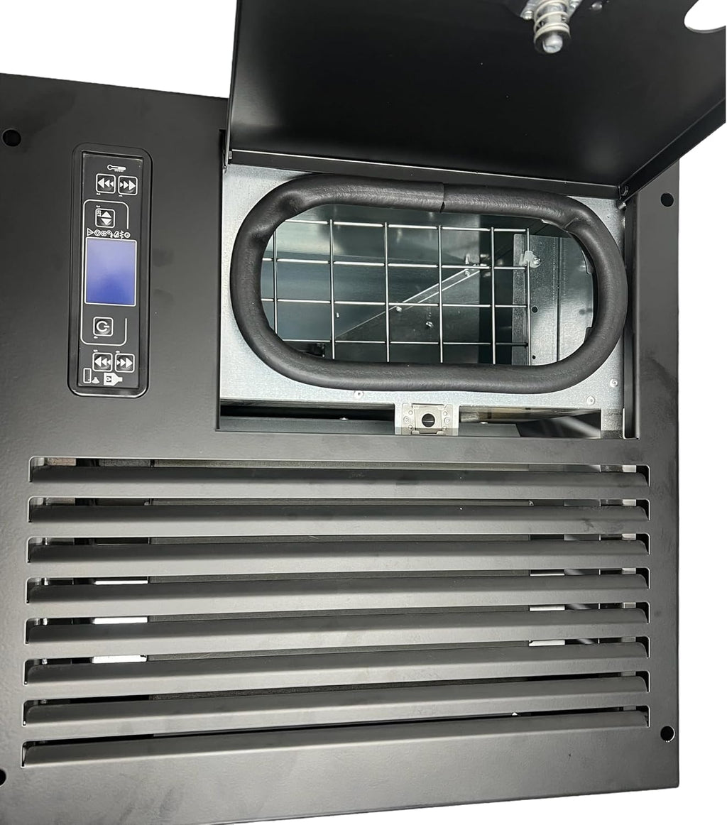 EIDER BIOMASA – Pelletofen 12 kW – geringer Verbrauch und 18,5 kg – geräuschlos mit Doppelkammer und sauberem Glas – automatischer Betrieb – bis zu 240 m³ – Aschenbecher mit Abfallzerkleinerung [Energieklasse A+]